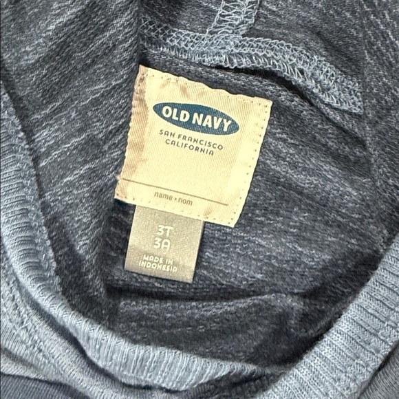 Boys Blue Hoodie Sweater - Picture 3 of 3